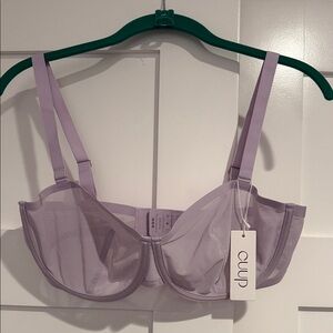 NWT CUUP The Balconette Lilac Underwire Bra